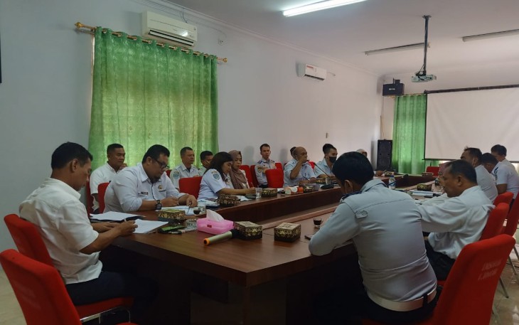 Pemko Tebing Tinggi saat Gelar Rakor Penyesuaian Tarif Angkutan Kota