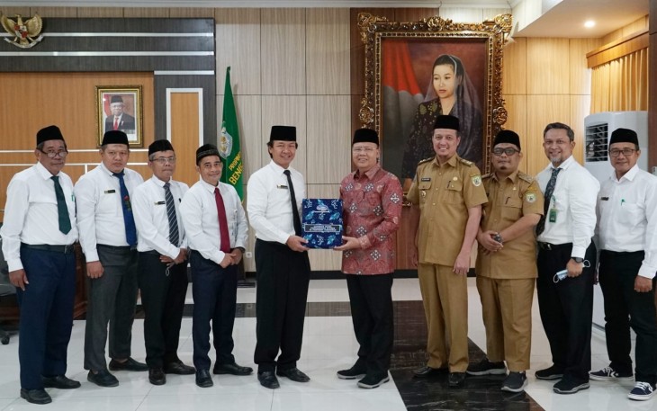 Rohidin usai Penyerahan Laporan Hasil Pengawasan BPKP pada Provinsi Bengkulu tahun 2022 semester I di ruang kerja Gubernur Bengkulu, Senin (1/8). 