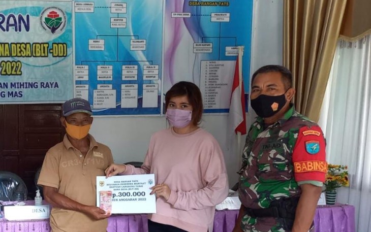 Pengamanan BLT DD Rangan Tate 