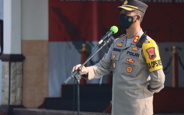 Kapolres Karanganyar, Danang Kuswoyo.