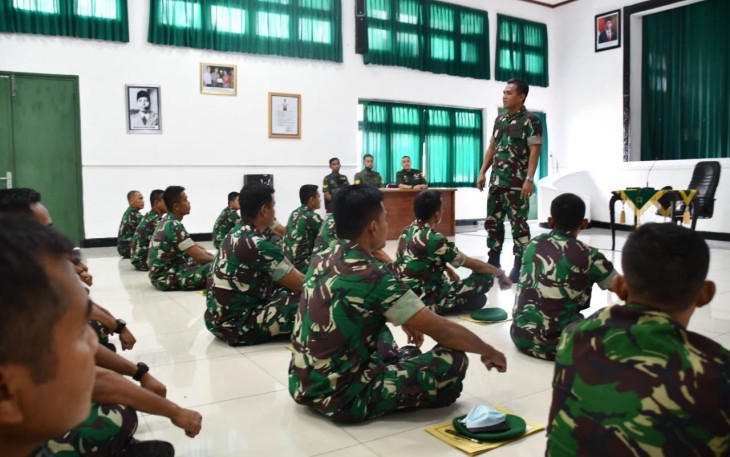 51 Bintara Tiba di Korem 083/Baladhika Jaya