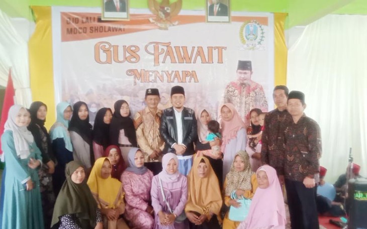 Fawait saat serap aspirasi di Desa Sukosari, Kecamatan Sukowono, Kabupaten Jember. 