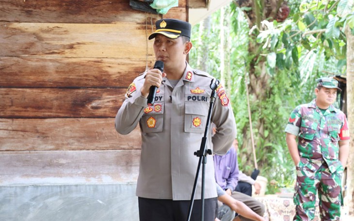 Kapolres Aceh Timur Polda Aceh AKBP Mahmun Hari Sandy Sinurat, S.I.K. 