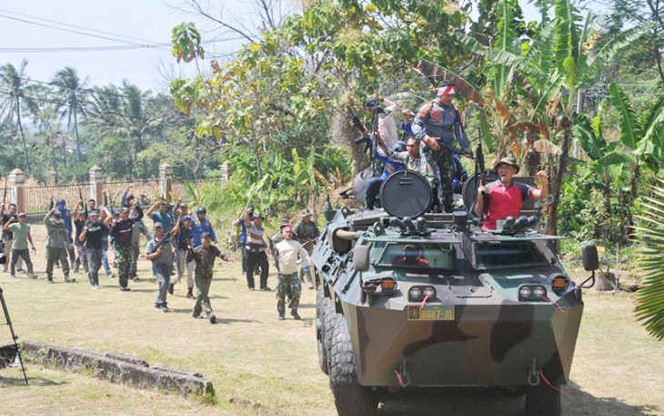 Latihan Terintegrasi Komponen Bangsa di Wilayah 