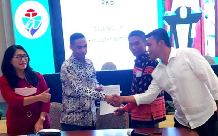 Penandatanganan kesepakatan bersama di Hotel Grand Mulya, Bogor, 30/06.