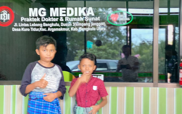 Peserta sunatan gratis