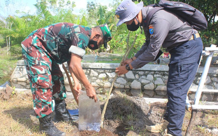 Penanaman Sejuta Pohon Dalam Rangka HUT Ke-48 Korem 102 Panju Panjung 