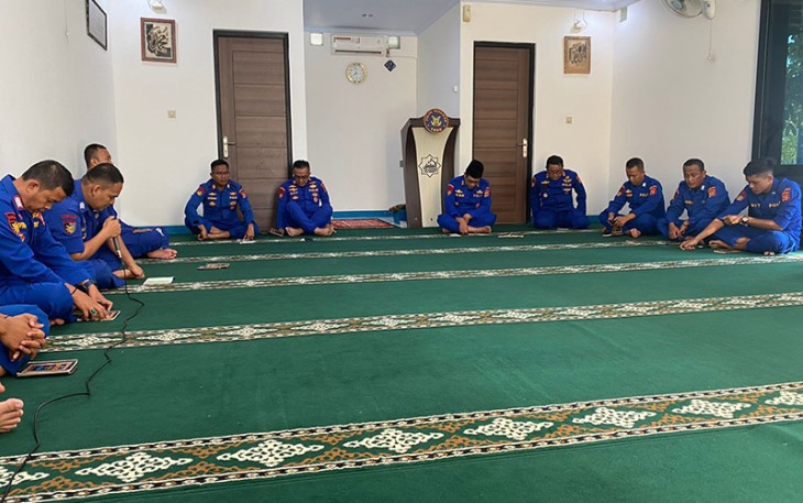 Ditpolairud Polda Banten saat Laksanakan Binrohtal 