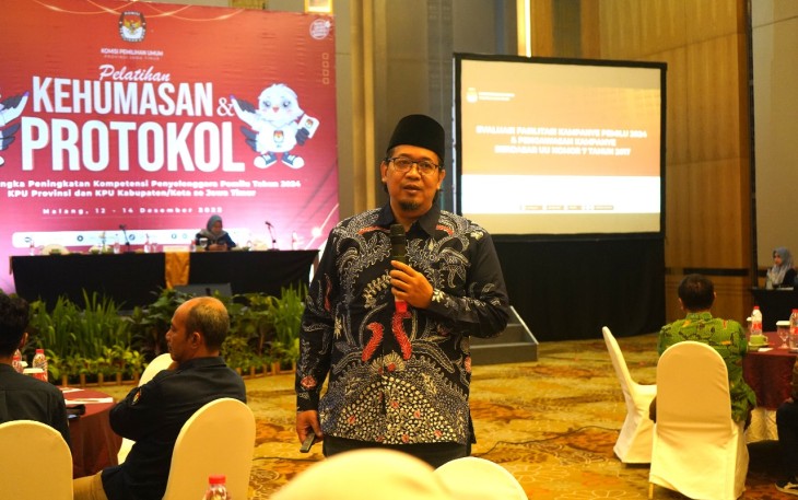 Anggota KPU Jatim Gogot Cahyo Baskoro 