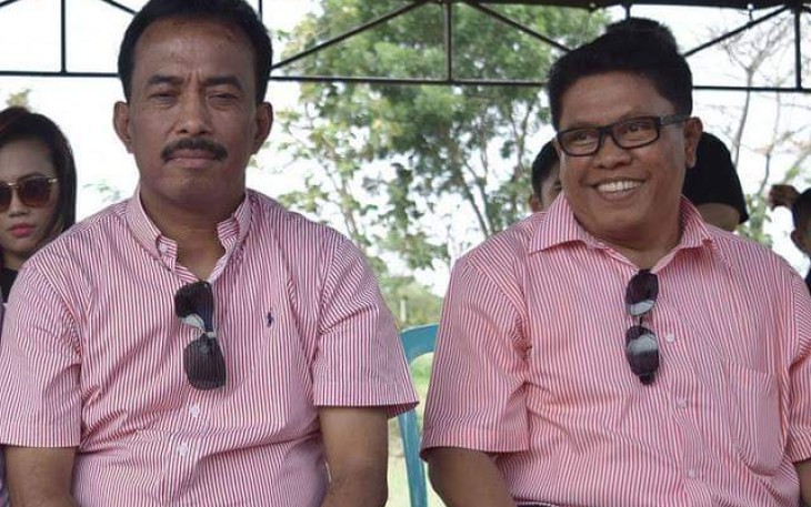 M. Samanhudi Anwar (kiri), Santoso (kanan). (Foto: Ist)