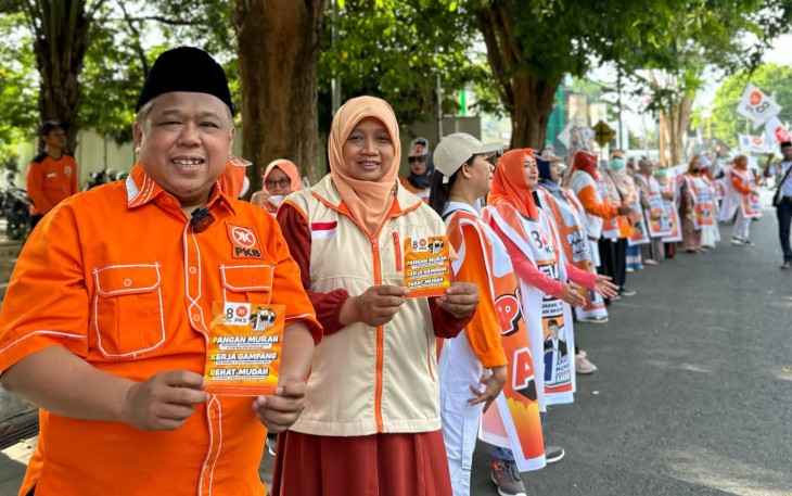 PKS Jatim Kampanye Pangan Murah, Hingga Sehat Mudah