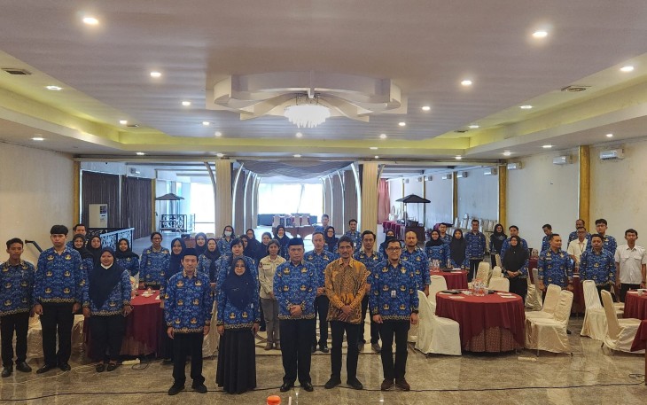 Acara Bimtek Satu Data Kabupaten Blitar, Rabu 29 November 2024.