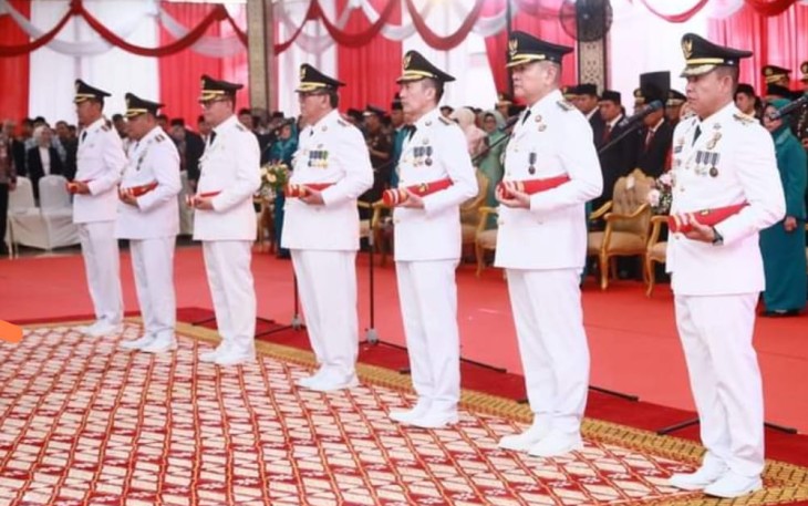Pasca pelantikan PJ Walikota Pagaralam dan Sekda 