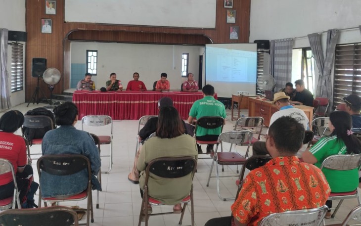 Danramil Sepang Hadiri Rapat Panitia Festival Budaya Mihing Manasa