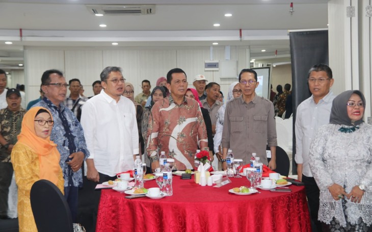 Gubernur Kepri Ansar Ahmad saat Hadiri Mubes Ke-3 PKKP