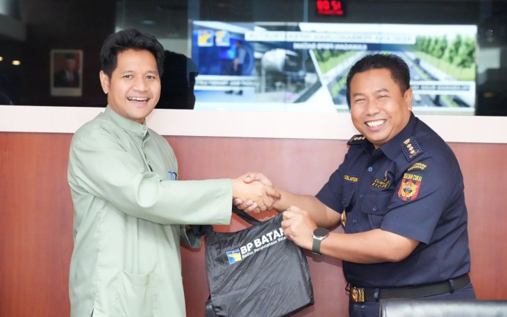 Direktorat Pelayanan Lalu Lintas Barang dan Penanaman Modal BP Batam menggelar rapat koordinasi dengan Kantor Bea Cukai Batam, di Marketing Center BP Batam, Selasa (12/12/2023)