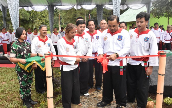 Pangdam Jaya Resmikan Pendopo Getaran PPS Betako Merpati Putih Dodiklatpur Rindam Jaya