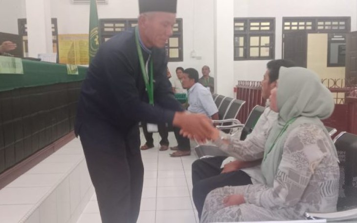 Proses sidang di Pengadilan Negeri Padangsidimpuan, Jumat (4/8/2023) siang.
