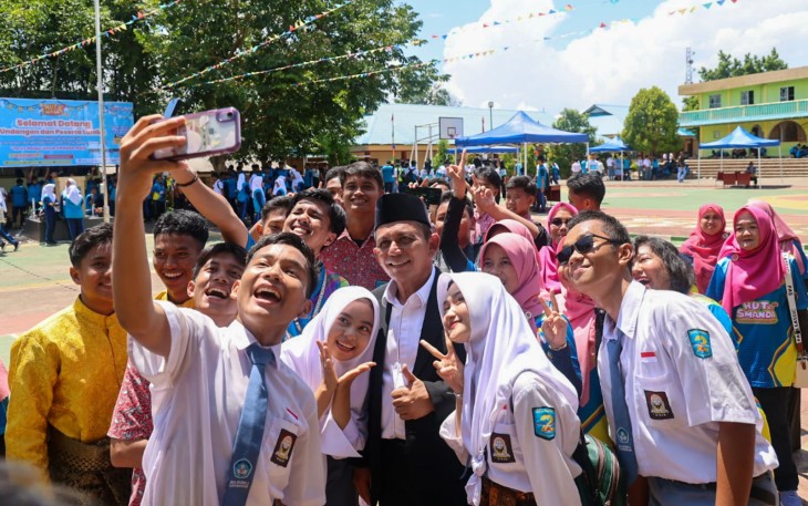 Gubernur Kepri H Ansar Ahmad Hadir di HUT ke-45 Smanda Tanjungpinang