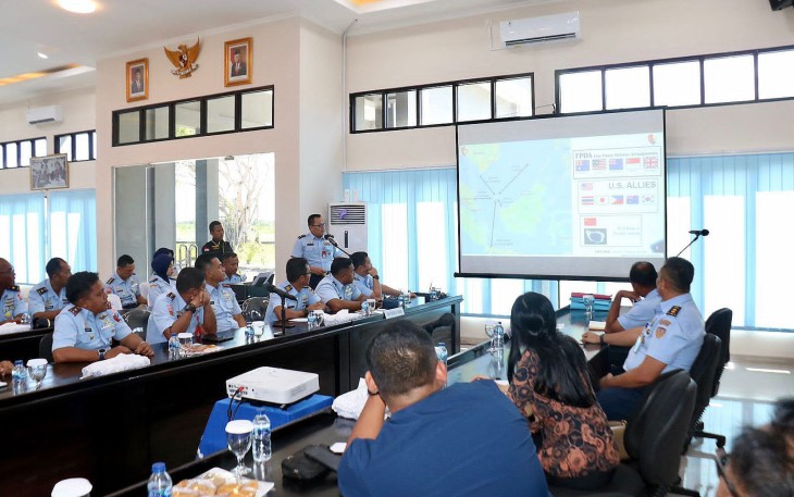 Tim BPK RI saat Kunjungi Lanud RSA di Kabupaten Natuna 