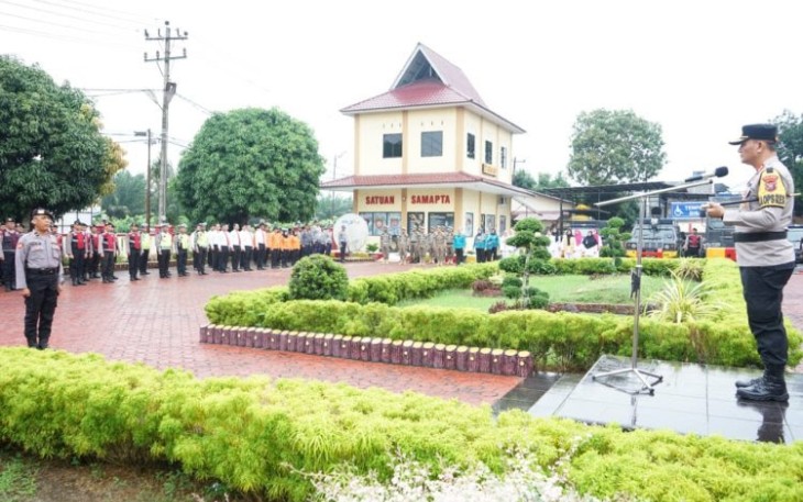 Surya BSc Hadir Apel Gelar Operasi Mantap Brata