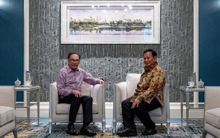 Menhan Prabowo ke Malaysia Temui Perdana Menteri Malaysia 