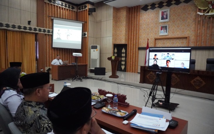 Gubernur Bengkulu Rohidin Mersyah Presentasikan SAKIP 2023