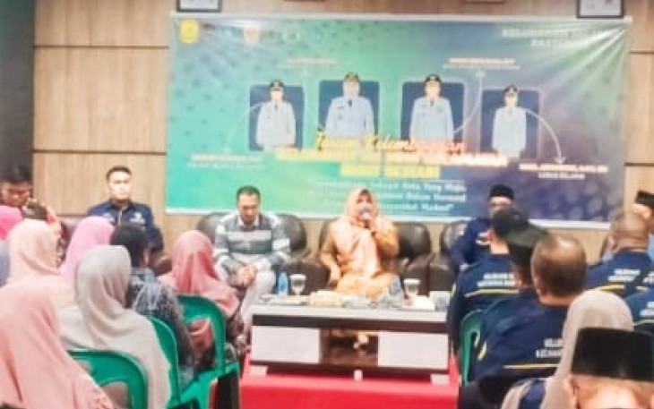 Wali Kota Rahma Silaturahmi Bersama Forum Kelembagaan Kelurahan Sei Jang 
