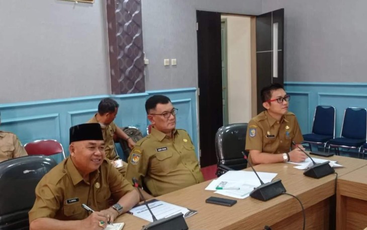 Pemkab Benteng Ikuti Rakor Inflasi Mingguan Kemendagri RI 