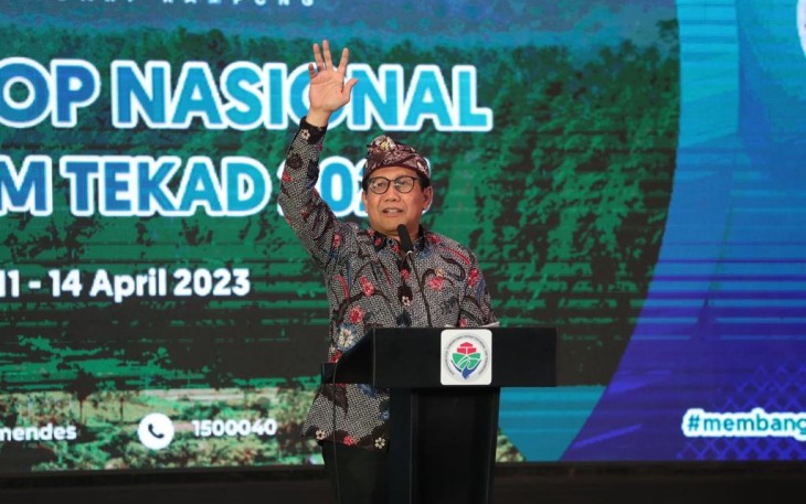 Menteri Desa Pembangunan Daerah Tertinggal dan Transmigrasi (Mendes PDTT) Abdul Halim Iskandar