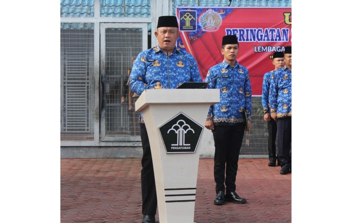 Kepala Lembaga Pemasyarakatan Kelas IIA Binjai Theo Adrianus