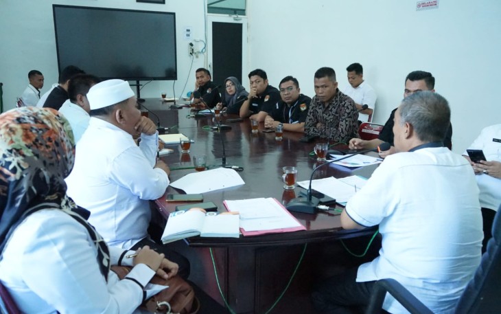 Bupati Asahan Terima Audiensi Komisi Pemilihan Umum  