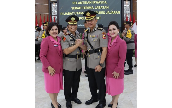Kombes Pol Teddy Jhon Sahala Marbun Resmi Jabat Kapolrestabes Medan