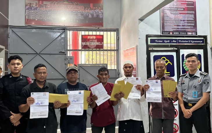 Lapas Idi Berikan Pembebasan Bersyarat Kepada 5 Orang Warga Binaan