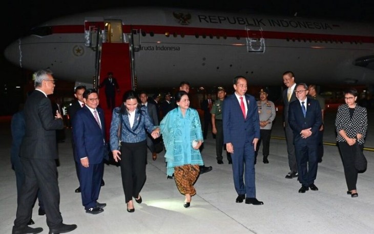 Kepulangan Presiden RI dari KTT G20 India