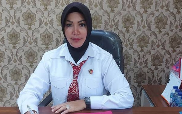 Kasubdit IV Renakta Ditreskrimum Polda Banten Kompol Herlia Hartarani 