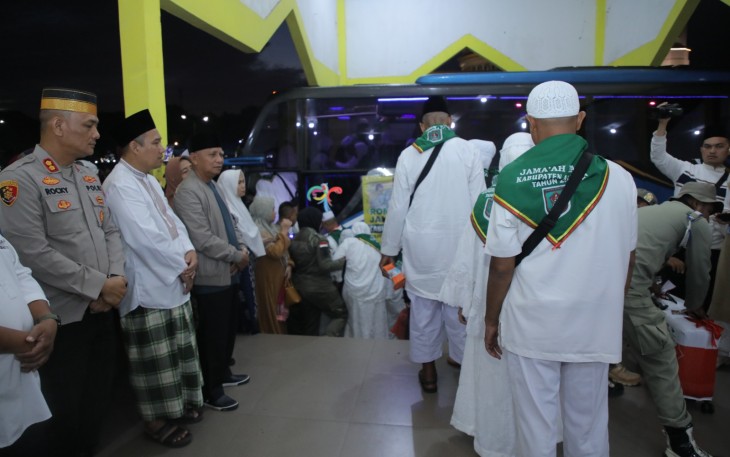 Pemerintah Kabupaten Asahan Lepas Jamaah Calon Haji Kabupaten Asahan Tahun 1444 H /2023 M
