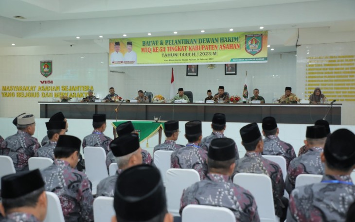 Bupati Asahan Harap Dewan Hakim MTQ ke-54 Dapat Terus Mempertahankan Citra Positifnya
