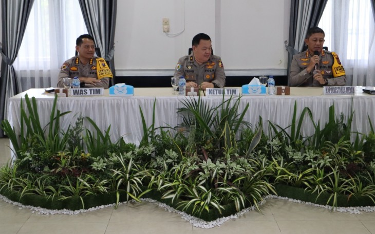 Tim Itwasum Polri Kunjungi Polrestabes Medan 