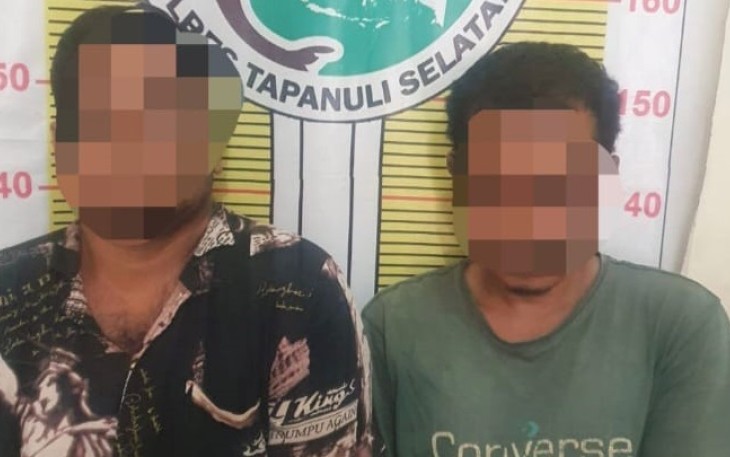 Kedua tersangka tengah menjalani pemeriksaan di Mako Polres Tapsel. Tujuannya, untuk proses lebih lanjut atas kasus mereka.