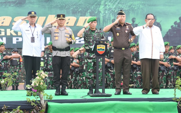 Kodam I/BB Siapkan 2437 Personil dan 260 Alutsista untuk PAM Pemilu 2024