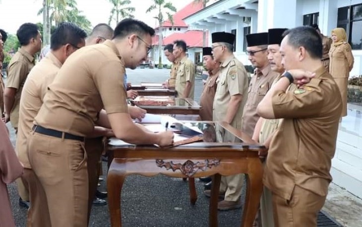 Penandatanganan Perjanjian Kinerja ASN Bengkulu SeLatan 