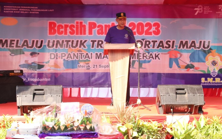 Kepala Kantor KSOP Kelas I Banten Brigjenpol Capt Hermanta MH MM M Mar 