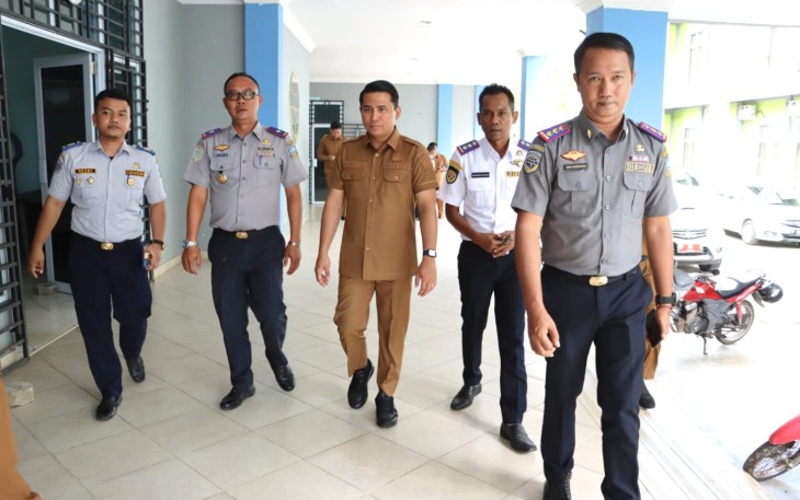 Wabup Bintan Melakukan Peninjauan 