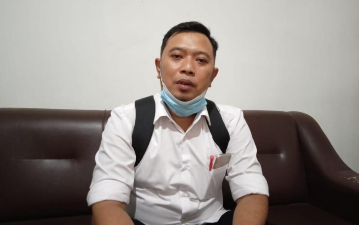 Joko Ibrahim selaku manajer Bumdes Ngudi Sejahtera, Jum’at (03/02/2023).