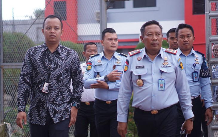 Ombudsman RI saat Cek Kesiapsiagaan Tanggap Bencana Bagi Warga Binaan 