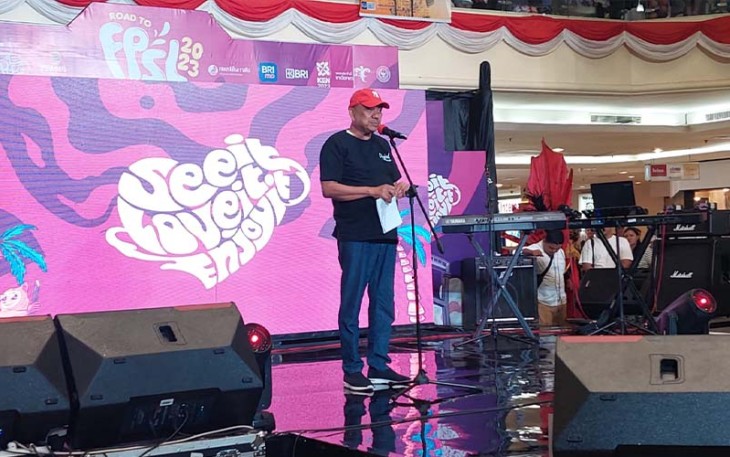 Gubernur Sulut, Olly Dondokambey saat memberikan sambutan