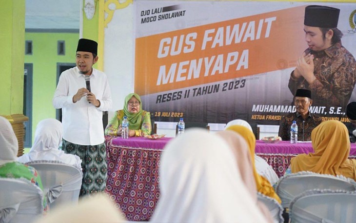 Ketua Fraksi Partai Gerindra DPRD Jawa Timur Muhamad Fawait 