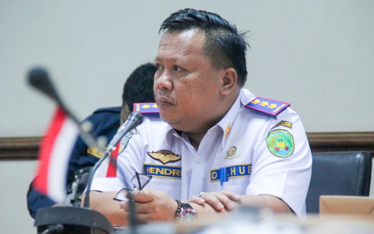 Kepala Dinas Perhubungan Kota Bengkulu Hendri Kurniawan 