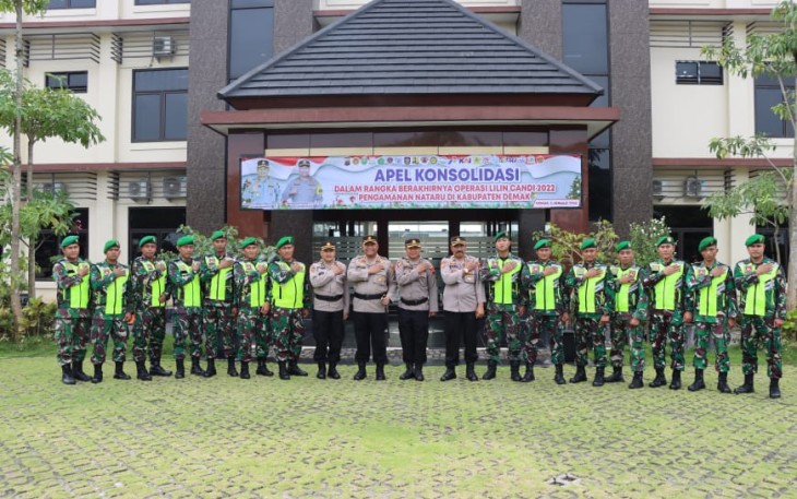 Apel Konsolidasi Polres Demak